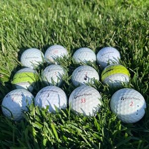 12 TaylorMade Golf balls